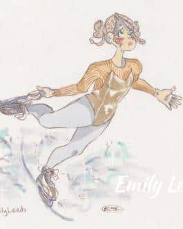 Ice Skating Girl